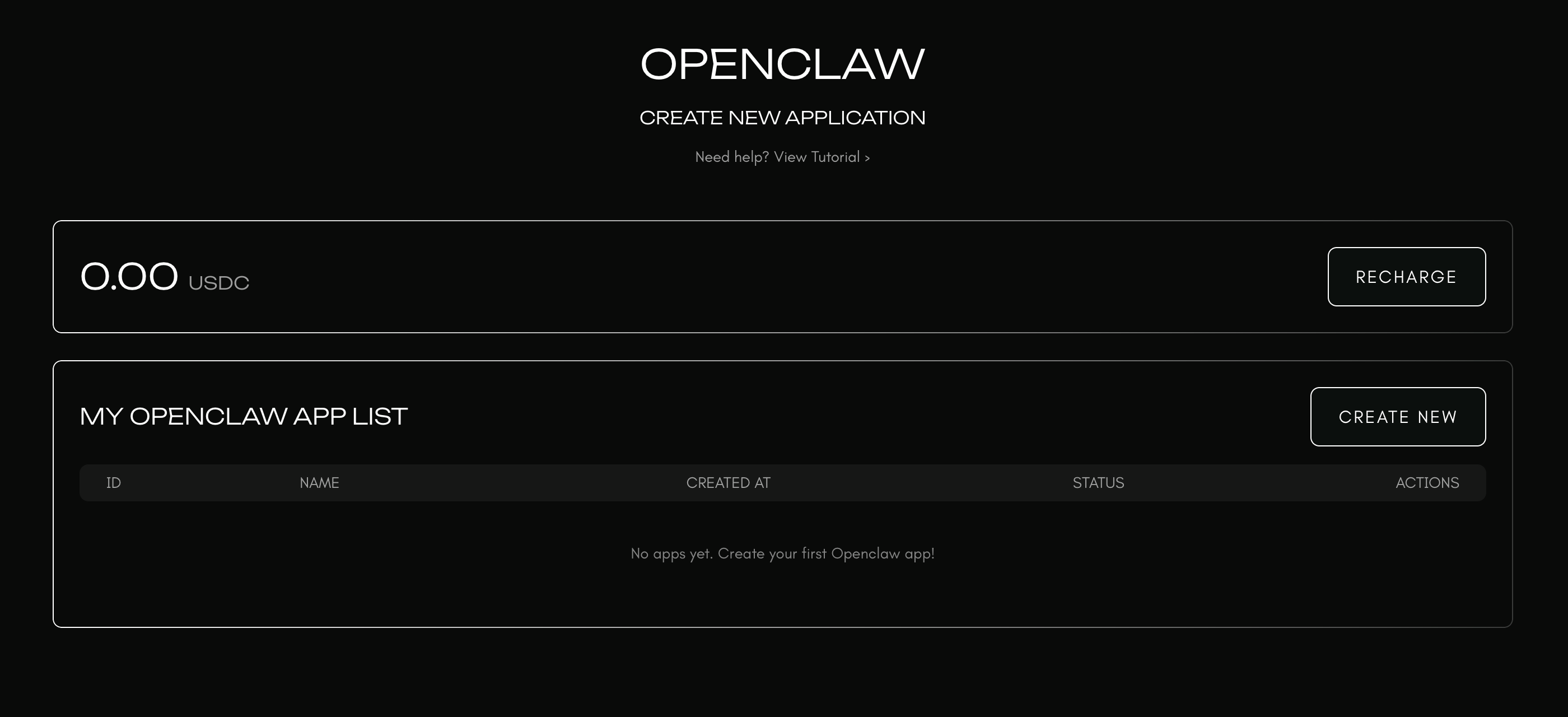 OpenClaw app list overview